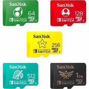 SanDisk 1 TB Class 10/UHS-I microSDXC - 100 MB/s Read - 90 MB/s Write