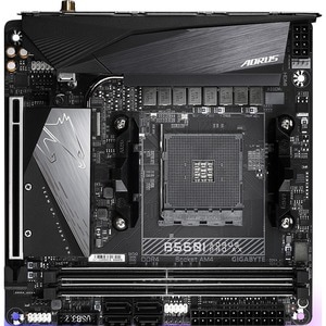 GIGABYTE Ultra Durable B550I AORUS PRO AX Desktop Motherboard - AMD B550 Chipset - Socket AM4 - Mini ITX - Ryzen 3, Ryzen 