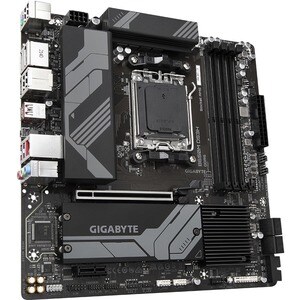 Gigabyte B650M DS3H Gaming Desktop Motherboard - AMD B650 Chipset - Socket AM5 - Micro ATX - Ryzen Processor Supported - 1