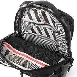 Samsonite Zork Carrying Case (Backpack) for 39.6 cm (15.6") Notebook, Travel - Black - Bacterial Resistant - Polyester Bod