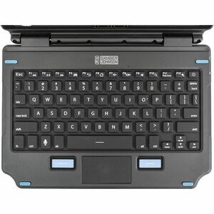 Gamber-Johnson Keyboard - Docking Connectivity - Pogo Pin Interface - TouchPad - English (UK) - Silicon Rubber Keyswitch -