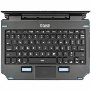 Gamber-Johnson Keyboard - Docking Connectivity - Pogo Pin Interface - TouchPad - English (US) - Silicon Rubber Keyswitch -
