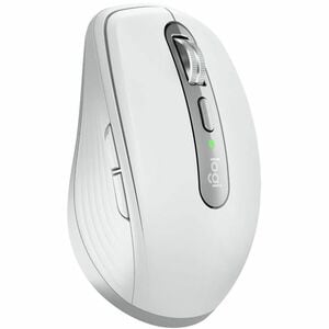 Logitech MX Anywhere 3S 鼠标 - 蓝牙 - USB - 暗视野 - 6 按钮 - 灰 - 无线 - 可充电 - 8000 dpi - 滚轮