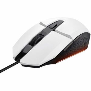 Trust Felox GXT 109 Gaming-Maus - USB 2.0 - Optisch - 6 Taste(n) - 6 Programmable Button(s) - Weiß - Kabel - 6400 dpi Aufl