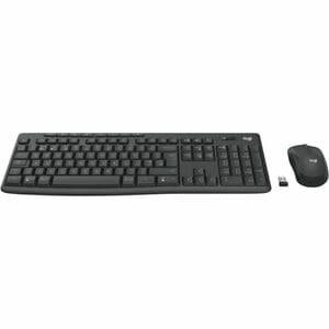 Logitech MK370 Rugged Keyboard & Mouse - Swedish, Norwegian, Finnish - USB Type A Plunger Wireless Bluetooth Keyboard - 11