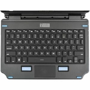 Gamber-Johnson Keyboard - Docking Connectivity - Pogo Pin Interface - TouchPad - English (UK) - Silicon Rubber Keyswitch -