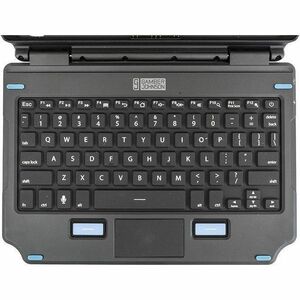 Gamber-Johnson Keyboard - Docking Connectivity - Pogo Pin Interface - TouchPad - English (US) - Silicon Rubber Keyswitch -