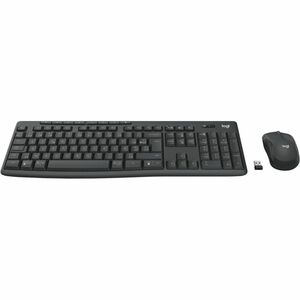 Logitech MK370 Rugged Keyboard & Mouse - AZERTY - Belgian - USB Type A Plunger Wireless Bluetooth Keyboard - 112 Key - Key
