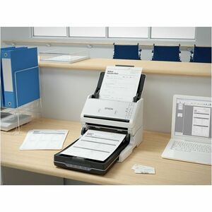 Epson WorkForce DS-530II Sheetfed Scanner - 600 dpi Optical - 10-bit Color - 35 ppm (Mono) - 35 ppm (Color) - Duplex Scann
