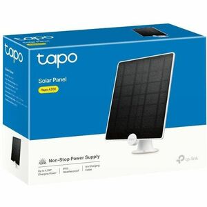 Tapo A200 Solarpanel - 1,8 cm Höhe x 23,8 cm Breite x 17,5 cm Tiefe - Monokristallines Silizium