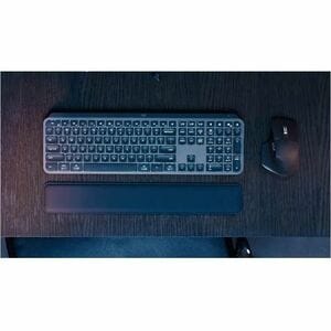 Logitech MX Keys S Combo Keyboard & Mouse - QWERTY - Spanish - USB Membrane/Scissor Wireless Bluetooth Keyboard - Keyboard