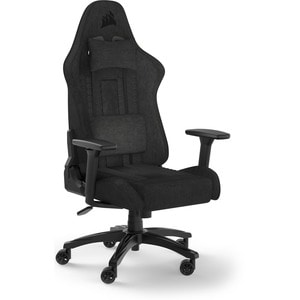 Sillón de Juego Corsair TC100 - Material/Tejido, Espuma de memoria, Acero, Nilón - Negro