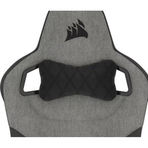Sillón de Juego Corsair T3 RUSH - Material/Tejido, Nilón, Espuma de memoria - Blanco, Gris