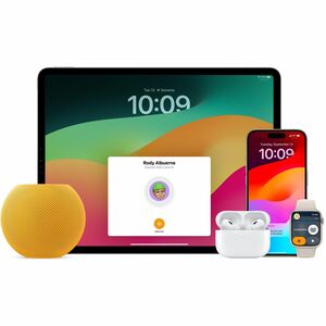 Apple HomePod mini Bluetooth Smart Speaker - 20 W RMS - Siri Supported - Yellow - Wireless LAN