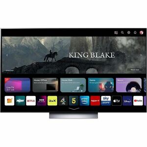 LG evo C3 OLED77C34LA 195.6 cm Smart OLED TV - 4K UHDTV - Alexa Supported - webOS 23 - Dolby AC3, Dolby AC-4, Dolby Digita