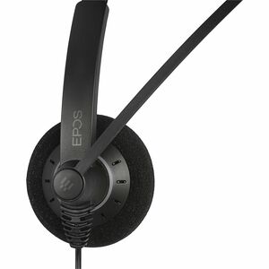EPOS IMPACT SC 60 Kabel Auf den Ohren Stereo Headset - Schwarz - Binaural - Elektret-Mikrofon, Kondensator, Geräuschunterd