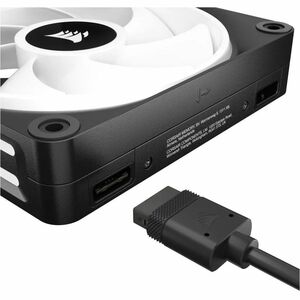Corsair iCUE LINK QX120 RGB 120mm PWM PC Fan Expansion Kit - 1 x Fan(s) - 63.10 CFM Maximum Airflow - 2400 rpm - Magnetic 