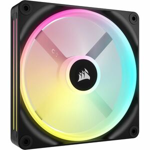 Corsair iCUE LINK QX140 RGB 140mm PWM PC Fan Expansion Kit - 1 x Fan(s) - 82.50 CFM Maximum Airflow - 2000 rpm - Magnetic 