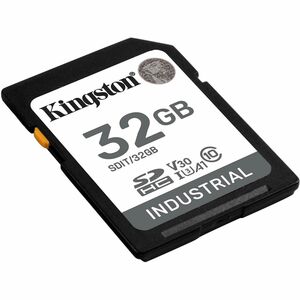 SDHC Kingston Industrial - 32 GB - Classe 10 di tipo UHS-I (U3) - V30 - 100 MB/s Lettura