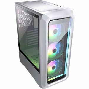 COUGAR CGR-5CC5B-MESH-RGB Gabinete para computadora gamer - Mini ITX, Micro ATX, ATX Placa base admitida - Media Torre - V