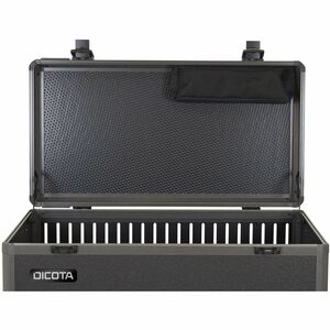 Dicota Laptop/Tablet-Ladewagen - 4 Rollen - Aluminium - 865 mm Länge x 363 mm Breite x 633 mm Tiefe - Silber - 35,6 cm (14