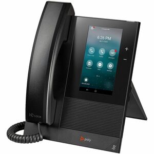 Poly CCX 400 IP Phone - Corded - Corded - Wall Mountable, Desktop - Black - 24 x Total Line - VoIP - 2 x Network (RJ-45) -