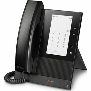 Poly CCX 400 Business Media Phone for Microsoft Teams and PoE-enabled GSA/TAA - 24 x Total Line - VoIP - 5" LCD - 2 x Netw