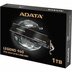 Adata LEGEND 960 ALEG-960-1TCS 1 TB Solid State Drive - M.2 2280 Internal - PCI Express NVMe (PCI Express NVMe 4.0 x4) - D