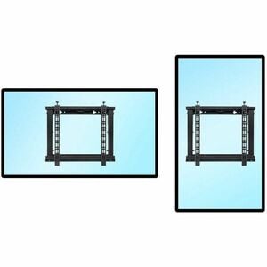 PUSH TO POP OUT VIDEO WALL MOUN FOR 42-70IN SCREENS - BLACK