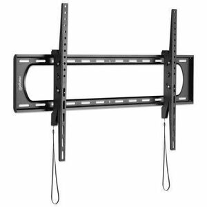 Manhattan Mounting Bracket for Flat Panel Display, Curved Screen Display, TV, LCD Display, OLED Monitor - Black - Horizont