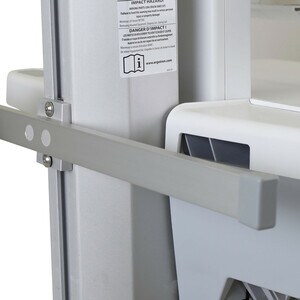 Ergotron Mounting Rail for Cart - Aluminium - 2.27 kg Load Capacity