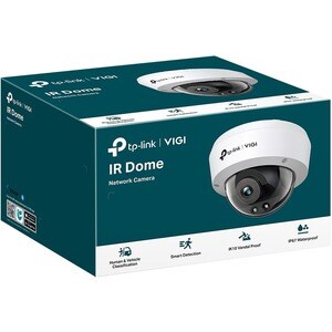 TP-Link VIGI C240I 4 Megapixel Netzwerkkamera - Farbe - Kuppel - 30 m Infrarot Nachtsicht - H.265+, H.265, H.264, H.264+ -