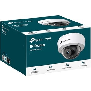 TP-Link VIGI C240I 4 Megapixel Netzwerkkamera - Farbe - Kuppel - 30 m Infrarot Nachtsicht - H.265+, H.265, H.264, H.264+ -
