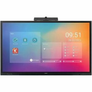 Sharp NEC Display PN-LC862 4K UHD LCD Collaboration Display - ARM Cortex A55 - 4 GB - Infrarot (IrDA) - Touchscreen - 16:9