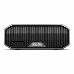 SanDisk G-DRIVE PROJECT SDPHG1H-006T-NBAAD 6 TB Portable Hard Drive - External - Gray - Thunderbolt 3, USB 3.2 (Gen 2) - 7