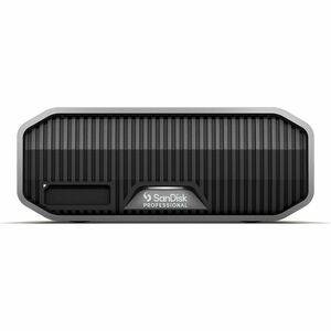 SanDisk Professional G-DRIVE PROJECT SDPHG1H-008T-NBAAD 8 TB Portable Hard Drive - External - Gray - Thunderbolt 3, USB 3.