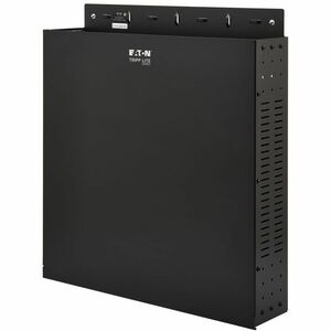 Tripp Lite by Eaton SmartRack SRWO2UBRKT 2U Wall Mountable Enclosed Cabinet Rack Mount Enclosure for LAN Switch, Patch Pan