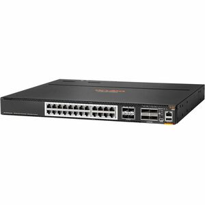 Aruba 8100 24XT4XF4C 3 Fans, 2 AC Power Supplies - Manageable - 10 Gigabit Ethernet, 100 Gigabit Ethernet - 10GBase-X, 100