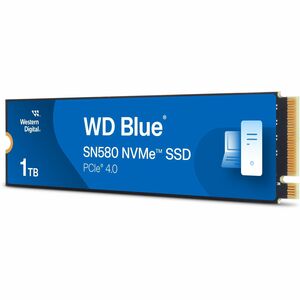 SSD Western Digital Blue SN580 WDS100T3B0E - M.2 2280 Interne - 1 To - PCI Express NVMe (PCI Express NVMe 4.0 x4) - Bleu -