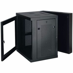 Tripp Lite series SmartRack SRW12USG 12U Wall Mountable Rack Cabinet - 482.60 mm Rack Width - Plexiglas - 63.50 kg Maximum