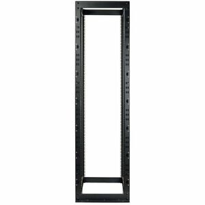 Tripp Lite series SmartRack SR4POST50HD 50U Rack Frame - 482.60 mm Rack Width x 895.35 mm Rack Depth - Black Powder Coat -