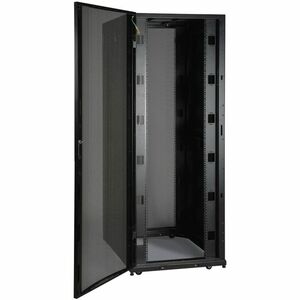Tripp Lite by Eaton Euro SRX42UBWD 42U Enclosed Cabinet Rack Cabinet for Server, Patch Panel, Switch, LAN Switch - Black -