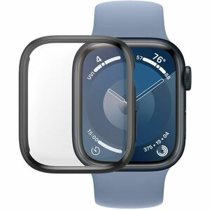 PanzerGlass Tempered Glass, Plastic, D3O Screen Protector for Watch 41mm - Black - For OLED Apple Watch - Drop Resistant, 