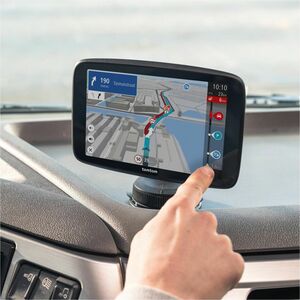 TomTom GO Expert Plus Automobile Portable GPS Navigator - Portable, Mountable - 17.8 cm (7") - Touchscreen - Full Voice Co
