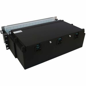 Tripp Lite series N48M-48M8L4-05Network Patch Panel - Aqua - 192 x Duplex - 3U High - 19" Wide - Rack-mountable