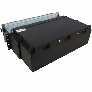 Tripp Lite series N48M-24M8L4-10Network Patch Panel - Aqua - 96 x Duplex - 3U High - 19" Wide - Rack-mountable