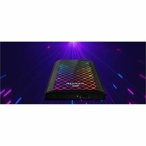 Adata SE900G 512 GB Portable Solid State Drive - External - Black - USB 3.2 (Gen 2) Type C - 3 Year Warranty