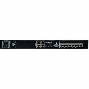Tripp Lite series NetCommander B072-008-1-IP Digital KVM Switchbox - TAA Compliant - 8 Computer(s) - 1 Local User(s) - 1 R