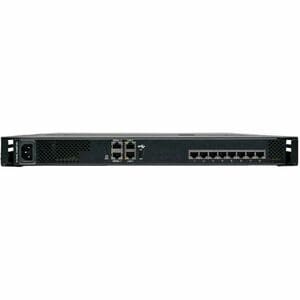 Tripp Lite series NetCommander B070-008-19-IP LCD Rack Console with Digital KVM Switch - Black - TAA Compliant - 8 Compute