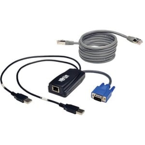 Tripp Lite by Eaton NetCommander B078-101-USB2 KVM Extender - Wired - 1 Computer(s) - 30.48 m Range - 1 x Network (RJ-45) 